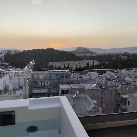 Panathenaic & Acropolis View - Jacuzzi Penthouse